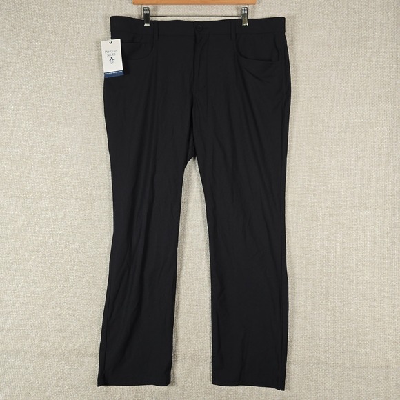 Original Penguin Other - Original Penguin Sport Mens Caviar Black Golf Performance Pants 38W 30L OGKBSFH4